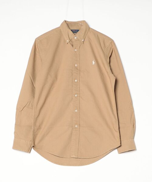 POLO RALPH LAUREN(ポロ ラルフ ローレン)の「クラシック フィット ガーメントダイド オックスフォード シャツ(シャツ/ブラウス・メンズ・ブラウン系5・L/M/S/XS)」の8枚目の写真