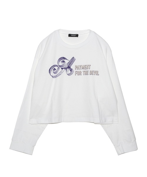 UNDERCOVER（アンダーカバー）の「UC1F1892-1（Tシャツ/カットソー・レディース・ブラック/ホワイト/ネイビー・2/1）」の2枚目の写真