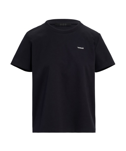 TATRAS(タトラス)の「TATRAS(タトラス) ALEA エーリア(Tシャツ/カットソー・レディース・チャコールグレー/ホワイト/ブラック/ネイビー・2/1/3)」の2枚目の写真