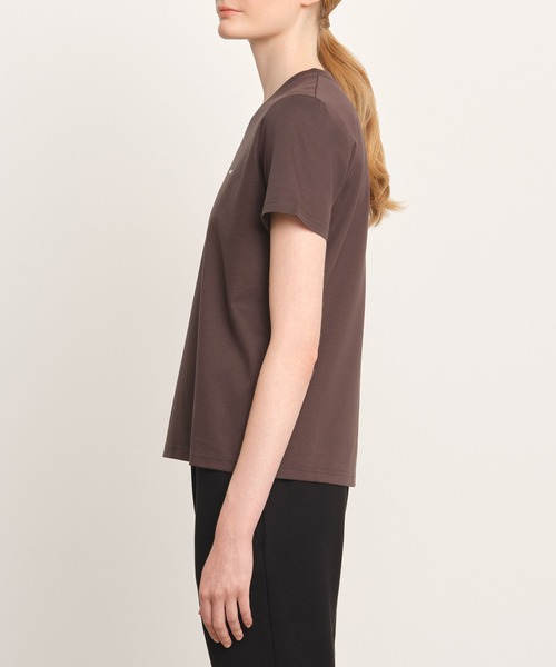 TATRAS(タトラス)の「TATRAS(タトラス) ALEA エーリア(Tシャツ/カットソー・レディース・チャコールグレー/ホワイト/ブラック/ネイビー・2/1/3)」の5枚目の写真