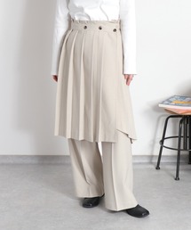 cepo | 〈セットアップ対応〉2wayプリーツビスチェスカート(スカート)