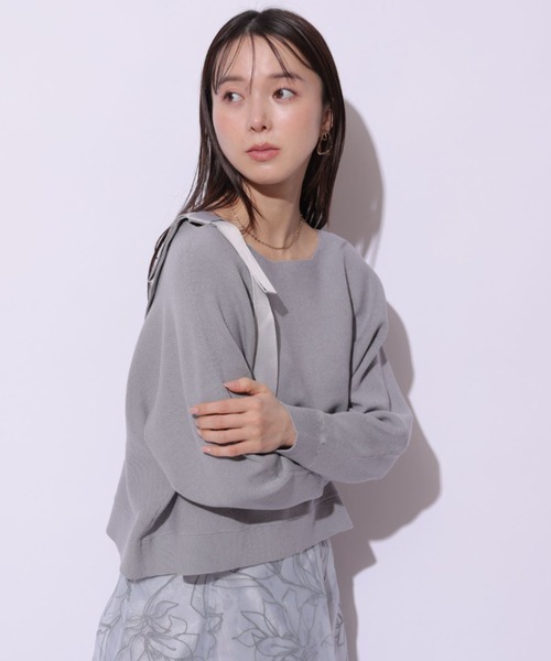 Mystrada (マイストラーダ) バックシャンドルマンニット Mystrada (マイストラーダ) バックシャンドルマンニット - メルカリ