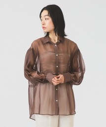 別注】Gymphlex / ストライプ シャツ 26SS 日除け 紫外線対策 冷房対策