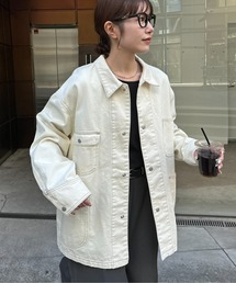 DISCOAT（ディスコート）の「【Enlude】デニムカバーオール《ユニセックス》（デニムジャケット）」