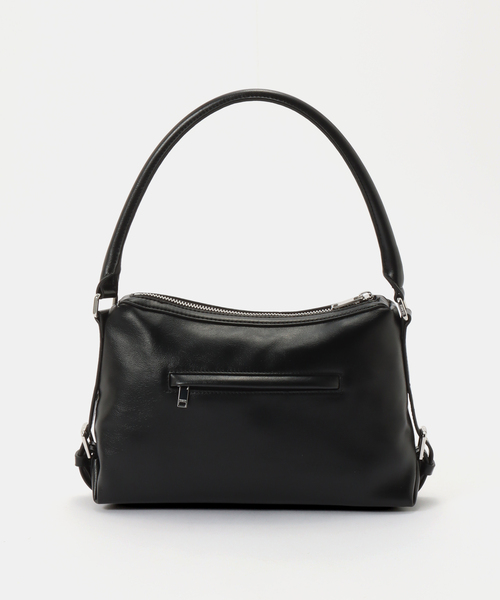 STANDOIL（スタンドオイル）の「【WEB＋一部店舗限定】STAND OIL / スタンドオイル Mushy Bag Mini（ショルダーバッグ・レディース・ホワイト/キャメル/ブラック・FREE）」の5枚目の写真