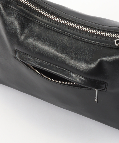 STANDOIL（スタンドオイル）の「【WEB＋一部店舗限定】STAND OIL / スタンドオイル Mushy Bag Mini（ショルダーバッグ・レディース・ホワイト/キャメル/ブラック・FREE）」の10枚目の写真