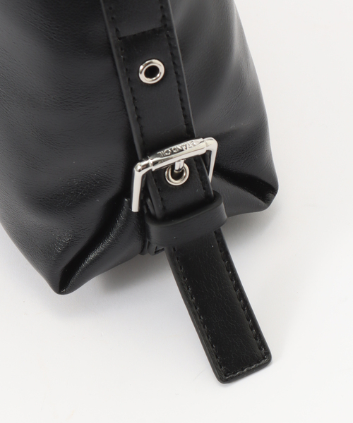 STANDOIL（スタンドオイル）の「【WEB＋一部店舗限定】STAND OIL / スタンドオイル Mushy Bag Mini（ショルダーバッグ・レディース・ホワイト/キャメル/ブラック・FREE）」の11枚目の写真