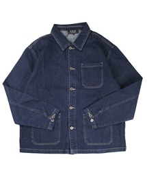 INNOCENT（イノセント）の「【T16】【FXN Los Angeles/エフエックスエヌ ロサンゼルス】DENIM CHORE COAT F-0910（デニムジャケット）」