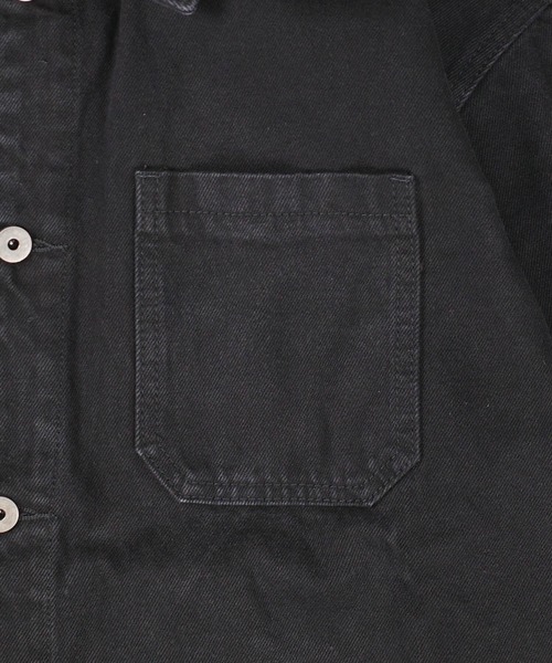 INNOCENT（イノセント）の「【T16】【FXN Los Angeles/エフエックスエヌ ロサンゼルス】DENIM CHORE COAT F-0910（デニムジャケット・メンズ・インディゴブルー/ダークインディゴブルー/ブラック・MEDIUM/LARGE/X-LARGE/XX-LARGE/SMALL）」の22枚目の写真