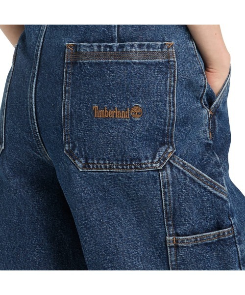 Timberland(ティンバーランド)の「デニム カーペンター ショーツ ユニセックス(デニムパンツ・メンズ・ブルー・29inch/30inch/32inch/34inch/36inch/38inch)」の4枚目の写真