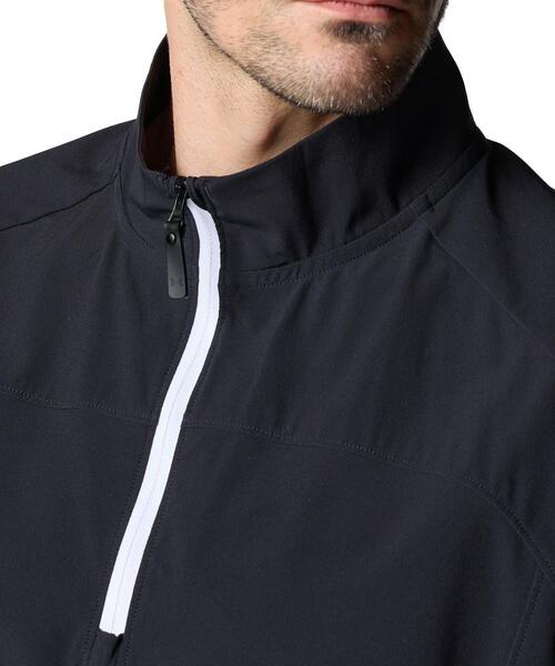 UNDER ARMOUR(アンダーアーマー)の「UAドライブ ウインド ショートスリーブ ジャケット(ゴルフ/メンズ)(その他アウター・メンズ・ブラック・M/L/XL/2XL/S)」の2枚目の写真