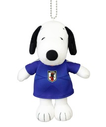 PEANUTS（ピーナッツ）の「(YT)スヌーピー ぬいぐるみ チャーム WBC ワールドカップ 野球 サッカー 日本代表（キーホルダー）」