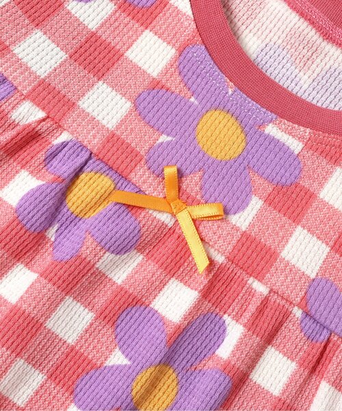 Ampersand（アンパサンド）の「【リンク】カラフルポップ総柄パジャマ（ルームウェア/パジャマ・キッズ・ピンク/エメラルド・140/130/120/110/100/90/80）」の10枚目の写真