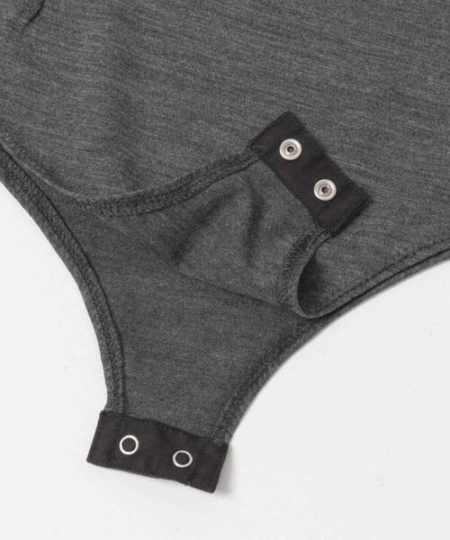 URBAN RESEARCH(アーバンリサーチ)の「new basic WASHABLE WOOL CONTOUR TOP(Tシャツ/カットソー・レディース・ブラック/ネイビー/チャコールグレー・FREE)」の5枚目の写真