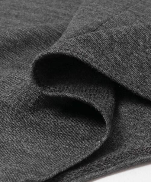 URBAN RESEARCH(アーバンリサーチ)の「new basic WASHABLE WOOL CONTOUR TOP(Tシャツ/カットソー・レディース・ブラック/ネイビー/チャコールグレー・FREE)」の7枚目の写真