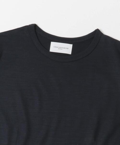 URBAN RESEARCH(アーバンリサーチ)の「new basic WASHABLE WOOL CONTOUR TOP(Tシャツ/カットソー・レディース・ブラック/ネイビー/チャコールグレー・FREE)」の16枚目の写真