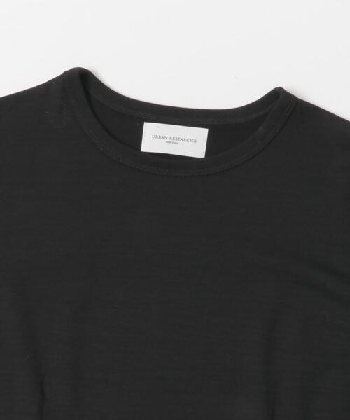 URBAN RESEARCH(アーバンリサーチ)の「new basic WASHABLE WOOL CONTOUR TOP(Tシャツ/カットソー・レディース・ブラック/ネイビー/チャコールグレー・FREE)」の18枚目の写真