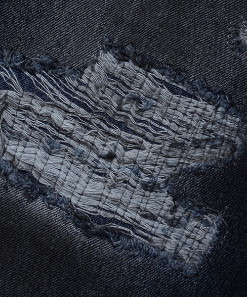 CORNERBLESS(コーナーブレス)の「QUILTED DIRTY DENIM PANTS(デニムパンツ・レディース・その他・MEDIUM/LARGE/SMALL)」の5枚目の写真