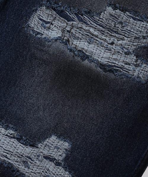 CORNERBLESS(コーナーブレス)の「QUILTED DIRTY DENIM PANTS(デニムパンツ・レディース・その他・MEDIUM/LARGE/SMALL)」の6枚目の写真