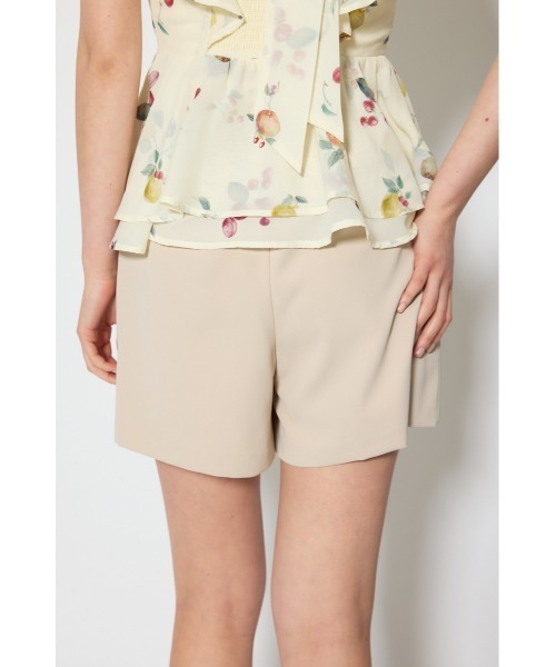 rienda(リエンダ)の「ベルト付きセンタープレスショートパンツ 春服(その他パンツ・レディース・ブラック/ブルー系その他3/ベージュ・X-SMALL/SMALL/MEDIUM)」の9枚目の写真