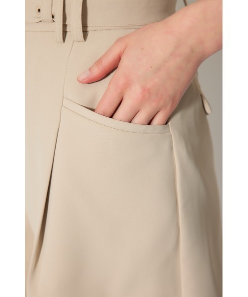 rienda(リエンダ)の「ベルト付きセンタープレスショートパンツ 春服(その他パンツ・レディース・ブラック/ブルー系その他3/ベージュ・X-SMALL/SMALL/MEDIUM)」の15枚目の写真