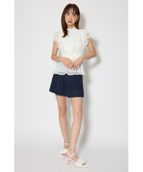 rienda(リエンダ)の「ベルト付きセンタープレスショートパンツ 春服(その他パンツ・レディース・ブラック/ブルー系その他3/ベージュ・X-SMALL/SMALL/MEDIUM)」の18枚目の写真