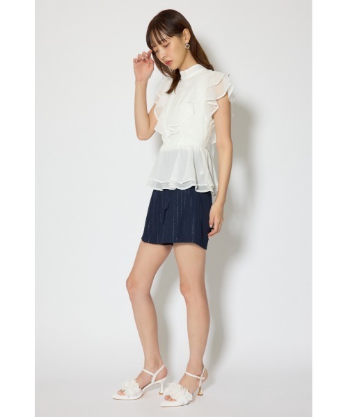 rienda(リエンダ)の「ベルト付きセンタープレスショートパンツ 春服(その他パンツ・レディース・ブラック/ブルー系その他3/ベージュ・X-SMALL/SMALL/MEDIUM)」の19枚目の写真