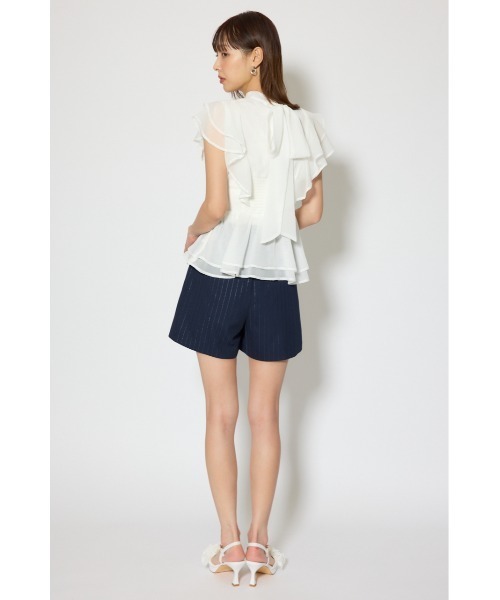 rienda(リエンダ)の「ベルト付きセンタープレスショートパンツ 春服(その他パンツ・レディース・ブラック/ブルー系その他3/ベージュ・X-SMALL/SMALL/MEDIUM)」の20枚目の写真