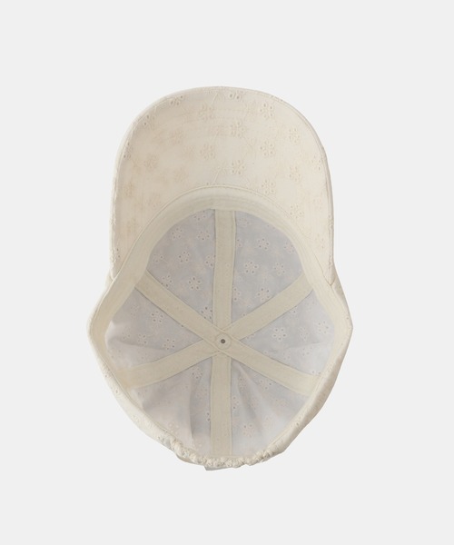 ROPE' PICNIC（ロペピクニック）の「【KIDS/キッズ】フラワーレースキャップ（キャップ・キッズ・ブラック/キナリ・FREE）」の13枚目の写真