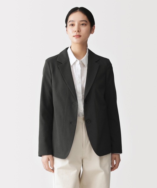 婦人 撥水 ストレッチ テーラードジャケット（その他アウター）｜無印