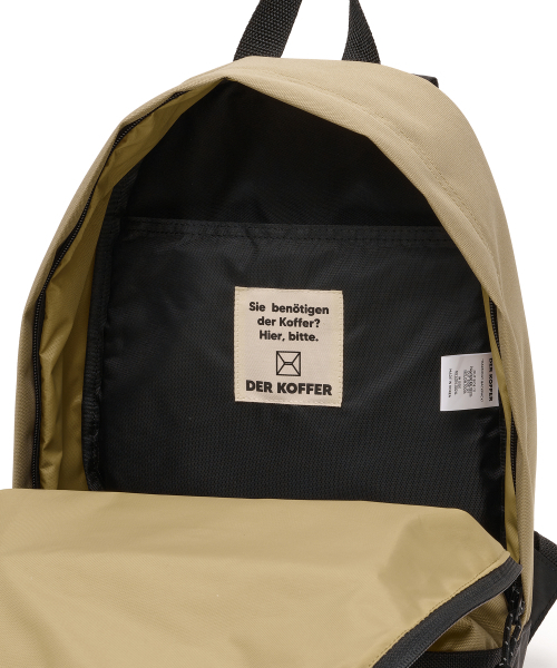 DER KOFFER（デルコッファー）の「HARMONY BACKPACK [DARK SAND]（バックパック/リュック・レディース・その他・FREE）」の8枚目の写真