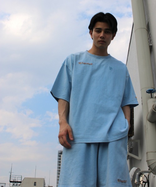 My sugar Babe（マイシュガーベイブ）の「Gradient set up（Tシャツ/カットソー・メンズ・ブラック/グリーン/ベージュ/ブルー系/オレンジ・LARGE/MEDIUM/SMALL）」の11枚目の写真