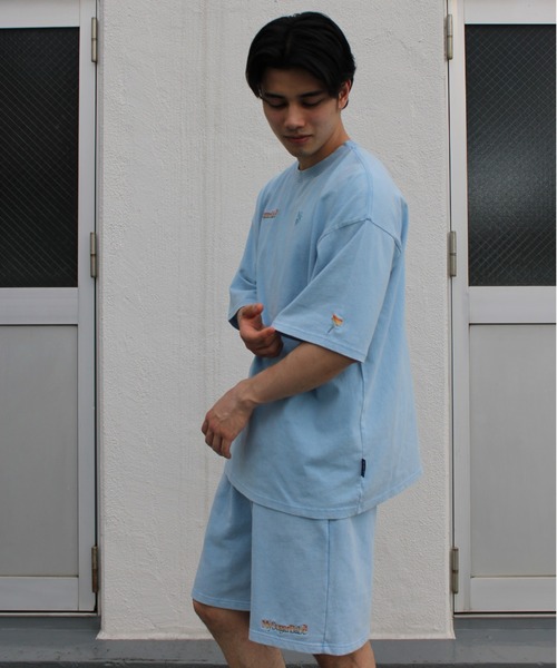 My sugar Babe（マイシュガーベイブ）の「Gradient set up（Tシャツ/カットソー・メンズ・ブラック/グリーン/ベージュ/ブルー系/オレンジ・LARGE/MEDIUM/SMALL）」の13枚目の写真