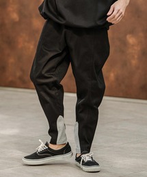 CAMBIO（カンビオ）の「mp14745-ツイル裾リブテーパードパンツ(HLCM0230)（その他パンツ）」