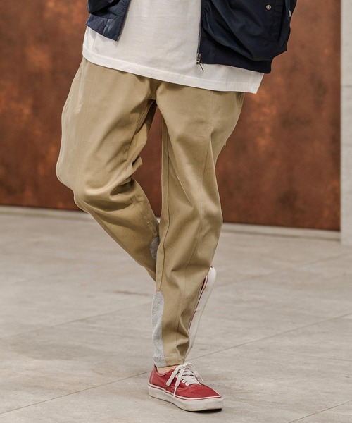 CAMBIO（カンビオ）の「mp14745-ツイル裾リブテーパードパンツ(HLCM0230)（その他パンツ・メンズ・ブラック/カーキ/ベージュ/ネイビー・S/M/L）」の17枚目の写真