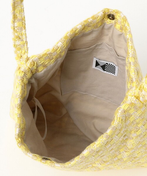 fennica(フェニカ)の「Kijinokanosei / ショルダーバッグ(ショルダーバッグ・レディース・イエロー/ホワイト・ONE SIZE)」の19枚目の写真