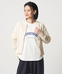 A DAY IN THE LIFE UNITED ARROWS（アデイインザライフユナイテッドアローズ）の「ブークレ メッシュ ダブルジップブルゾン ‐ウォッシャブル‐<A DAY IN THE LIFE>（ブルゾン）」