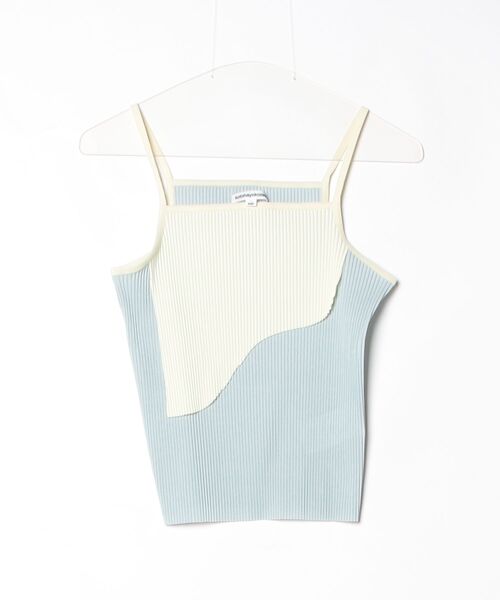 kotohayokozawa（コトハヨコザワ）の「BINDER CAMISOLE TDX6S-CMI01（キャミソール・レディース・ブラック/ライトブルー/グリーン/ベージュ/ブルー・FREE）」の4枚目の写真