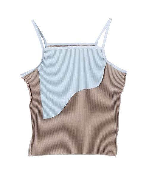 kotohayokozawa（コトハヨコザワ）の「BINDER CAMISOLE TDX6S-CMI01（キャミソール・レディース・ブラック/ライトブルー/グリーン/ベージュ/ブルー・FREE）」の2枚目の写真