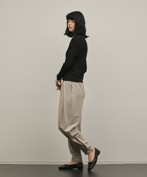 Diagram(ダイアグラム)の「ハイゲージラメニットカーディガン(カーディガン/ボレロ・レディース・グレー/ブラック・36)」の21枚目の写真