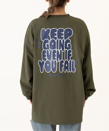 and D. petit main（アンドディープティマイン）の「【親子リンク】【DAD】蛍光カラーロゴロンT（Tシャツ/カットソー）」