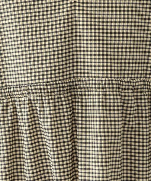 GLOBAL WORK（グローバルワーク）の「2WAYアソートチェックワンピ/636034（ワンピース・レディース・イエロー/スカイブルー/ダークブラウン・LARGE/MEDIUM）」の17枚目の写真