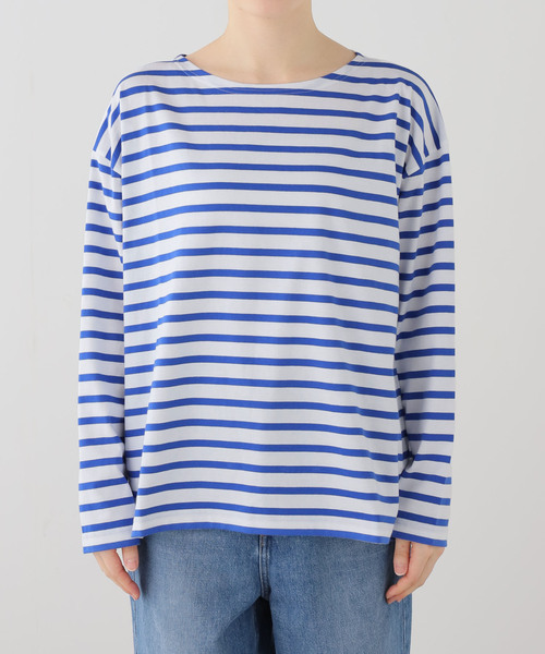 JOURNAL STANDARD LUXE(ジャーナルスタンダード ラックス)の「【M.B.L】L/SL DROP SHOULDER BASQUE SHIRT(Tシャツ/カットソー・レディース・ホワイト・2)」の16枚目の写真
