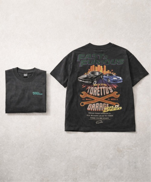ALWAYS GOOD TIME（オルウェイズグッドタイム）の「【ＦＡＳＴ＆ＦＵＲＩＯＵＳ/ワイルドスピード】ＵＳＤ加工ヴィンテージプリント半袖Ｔシャツ/Movie Tee/ユニセックス（Tシャツ/カットソー・メンズ・ブラック系その他/アイボリー/ホワイト系その他/スミクロ・LL/L/M）」の7枚目の写真