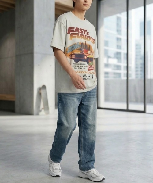 ALWAYS GOOD TIME（オルウェイズグッドタイム）の「【ＦＡＳＴ＆ＦＵＲＩＯＵＳ/ワイルドスピード】ＵＳＤ加工ヴィンテージプリント半袖Ｔシャツ/Movie Tee/ユニセックス（Tシャツ/カットソー・メンズ・ブラック系その他/アイボリー/ホワイト系その他/スミクロ・LL/L/M）」の12枚目の写真