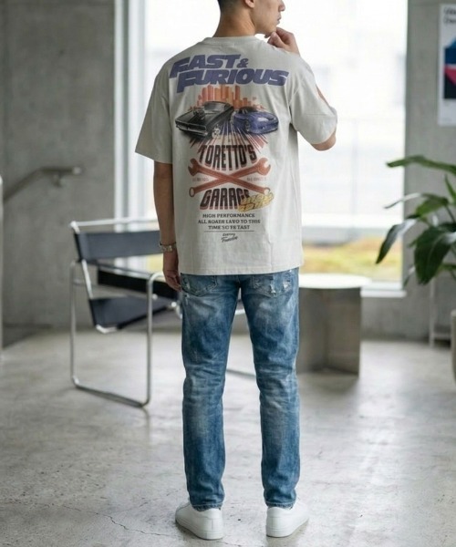 ALWAYS GOOD TIME（オルウェイズグッドタイム）の「【ＦＡＳＴ＆ＦＵＲＩＯＵＳ/ワイルドスピード】ＵＳＤ加工ヴィンテージプリント半袖Ｔシャツ/Movie Tee/ユニセックス（Tシャツ/カットソー・メンズ・ブラック系その他/アイボリー/ホワイト系その他/スミクロ・LL/L/M）」の17枚目の写真
