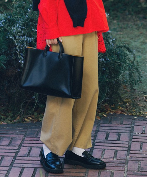 studio CLIP（スタディオクリップ）の「ルーズストレッチペインターパンツ[プチ・プラスサイズあり]（その他パンツ・レディース・インディゴブルー/ベージュ/オフホワイト・MEDIUM/LARGE/ﾌﾘｰ(L)/PF）」の16枚目の写真