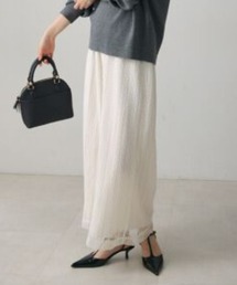 Bou Jeloud | チュールプリーツフレアパンツ(その他パンツ)