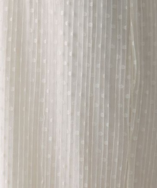 Bou Jeloud（ブージュルード）の「チュールプリーツフレアパンツ（その他パンツ・レディース・ブラック/アイボリー・MEDIUM）」の14枚目の写真