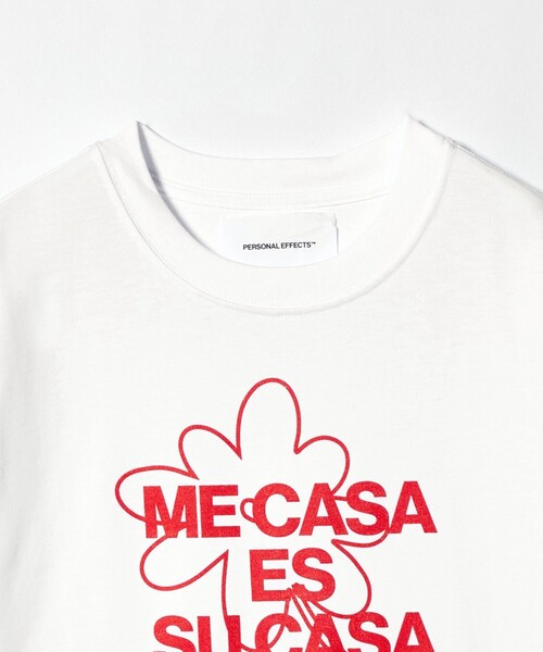 Personal Effect(パーソナルエフェクト)の「<Personal Effects>CASA Tシャツ(Tシャツ/カットソー・レディース・ホワイト・XS)」の10枚目の写真